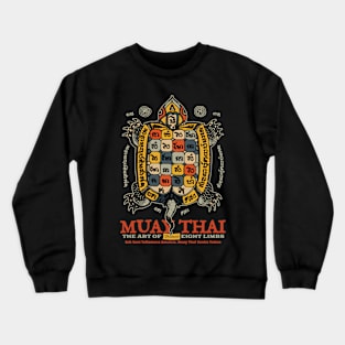 Muay Thai The Art of Eight Limbs Crewneck Sweatshirt